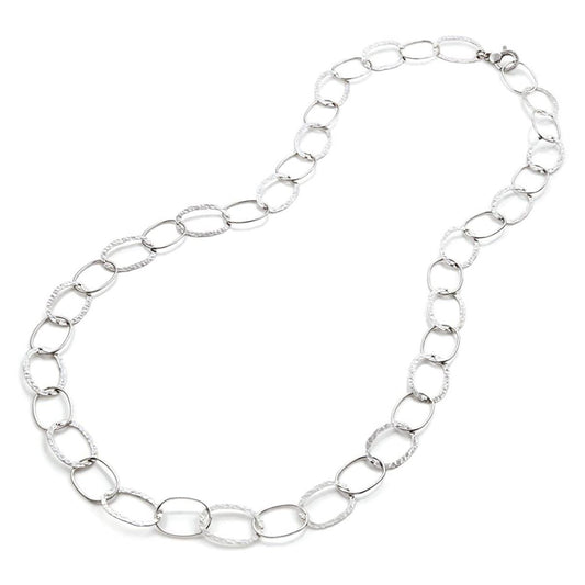 Collana Argento Raspini Maglia Ovale Alternata 06618