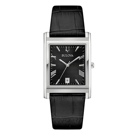 Orologio Uomo Bulova Classic Rectangle 96B445