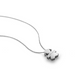 Le Bebè White Gold Necklace Pendant Little Girl I mini LBB048N