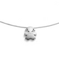 Le Bebè White Gold Necklace Pendant Little Girl I mini LBB048N