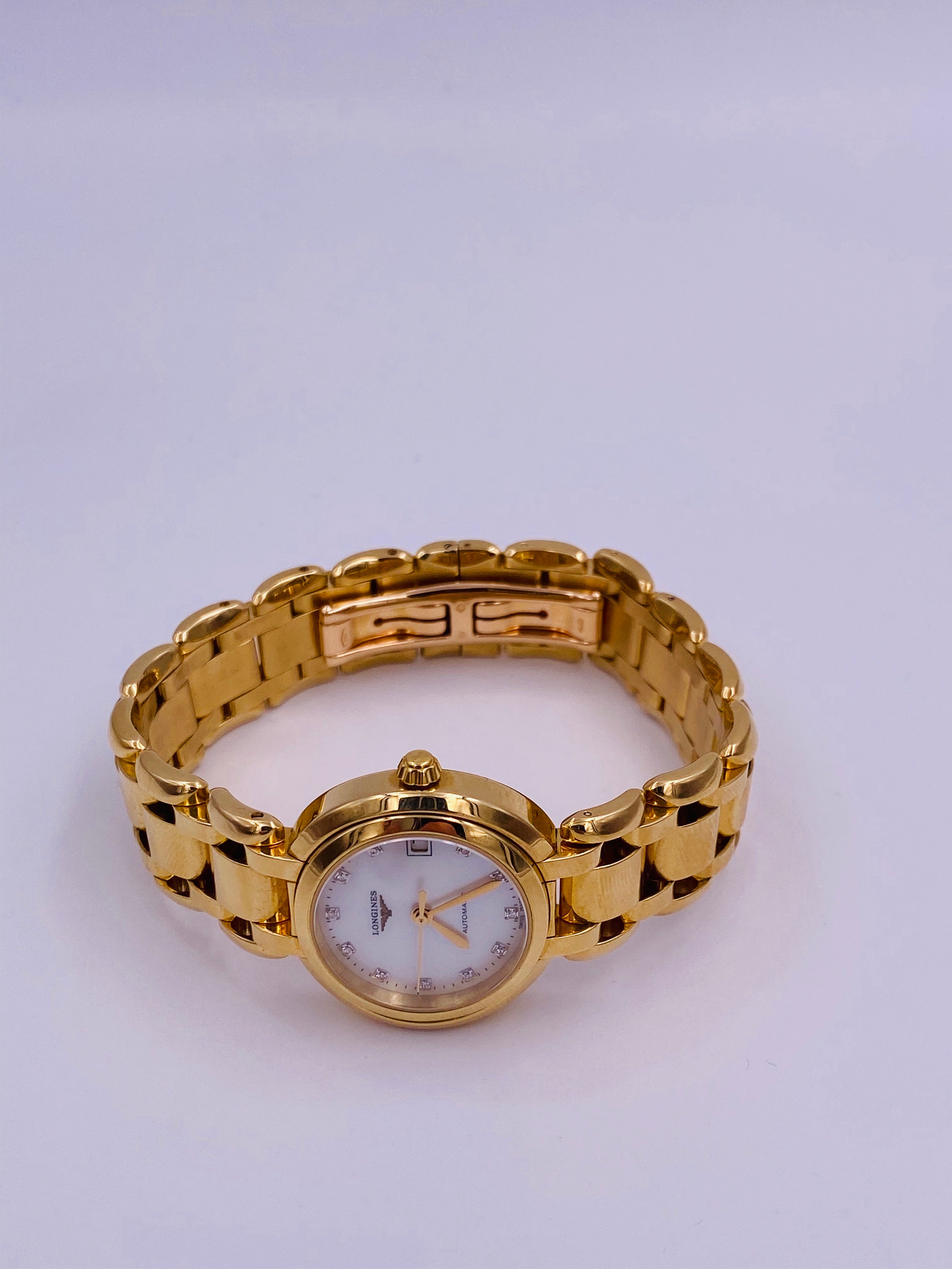 Longines Primaluna yellow gold women s watch