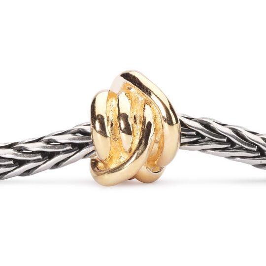 Trollbeads Nodo della Fortuna Ciondolo Oro