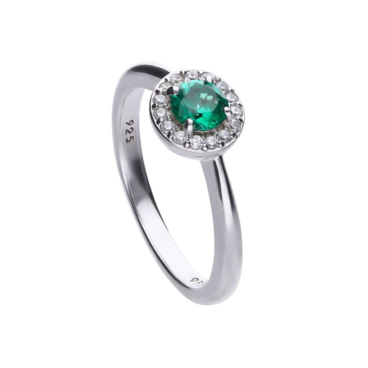 Anello clearance pietra verde